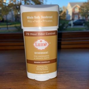 Lume deodorant for whole body